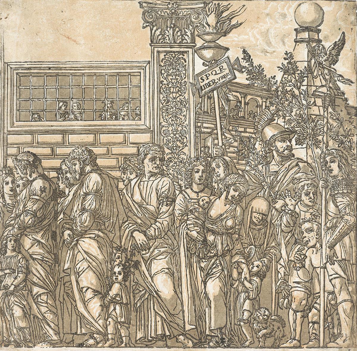 ANDREA ANDREANI (after Mantegna) The Triumph of Julius Caesar